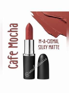 M·A·CXIMAL SILKY MATTE LIPSTICK | Cafe Mocha | Brand New in Box | Authentic